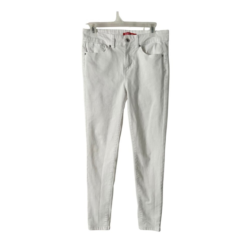Wax Jean "Butt, I Love You" White Skinny Jeans - Size 7